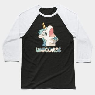 Unicorse  the cheekiest Baseball T-Shirt